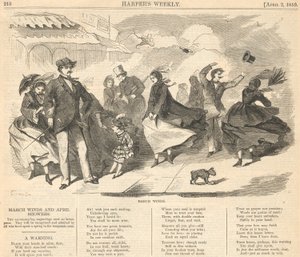 Märzwinde, aus Harper von Winslow Homer
