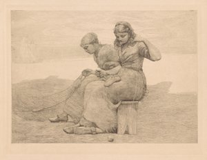 Die Risse flicken von Winslow Homer