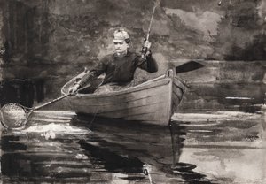 Fische fangen von Winslow Homer