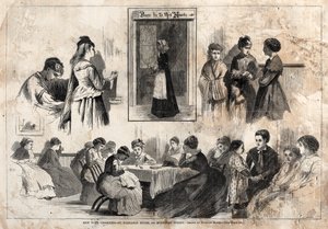 New Yorker Wohltätigkeitsorganisationen - St. Barnabas House, 304 Mulberry Street, 1874 von Winslow Homer