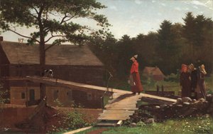 Alte Mühle (Die Morgenklingel) von Winslow Homer