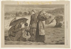 Am Strand von Long Branch - Die Kinderstunde von Winslow Homer