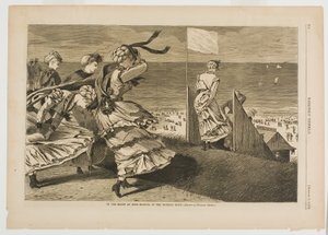 Auf der Klippe in Long Branch, zur Badezeit von Winslow Homer