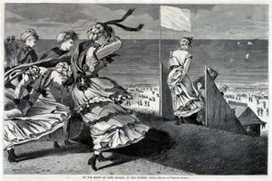 Auf der Klippe bei Long Branch, zur Badezeit, aus Harper