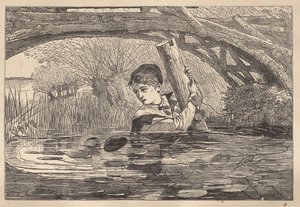 Orrin, beeile dich, ich gehe zugrunde von Winslow Homer