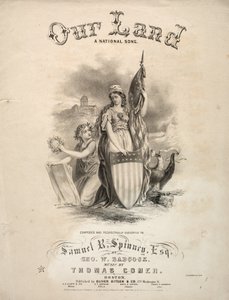 Unser Land - Notenblatt Cover