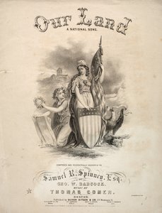 Unser Land - Notenblatt von Winslow Homer