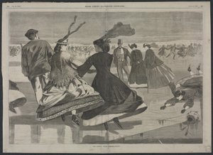 Unser nationales Wintervergnügen - Schlittschuhlaufen
