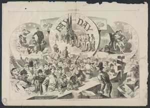 Zahltag in der Armee des Potomac von Winslow Homer