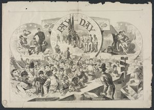 Zahltag in der Armee des Potomac, 1863 von Winslow Homer