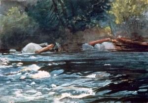 Stromschnellen, Hudson River, 1894