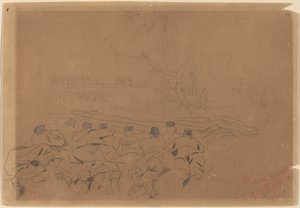 Rebellenwerke in Yorktown von Winslow Homer