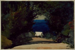 Straße in Bermuda, um 1899-1901 von Winslow Homer