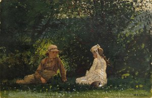 Szene auf Houghton Farm, 1878
