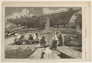 Schiffbau, Gloucester Hafen von Winslow Homer