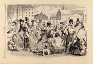 Schlittschuhlaufen in Boston, aus Harper