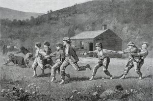 Fang-die-Peitsche, aus dem Harpers Weekly, 20. September 1873 von Winslow Homer