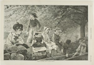 Frühlingsblüten von Winslow Homer