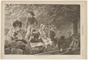 Frühlingsblüten von Winslow Homer