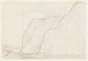 Studie für "Cape Trinity, Saguenay River" von Winslow Homer