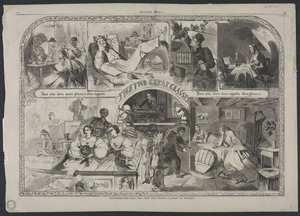 Erntedankfest, 1860 - Die zwei großen Gesellschaftsklassen, 1860