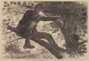 Die Armee des Potomac - Ein Scharfschütze auf Wachposten