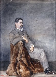 Der Bruder des Künstlers, Charles Savage Homer, Jr., 1880 von Winslow Homer