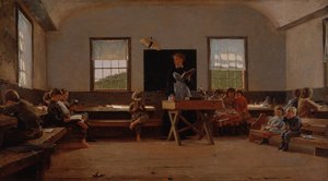 Die Dorfschule von Winslow Homer