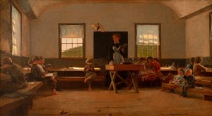 Die Dorfschule von Winslow Homer