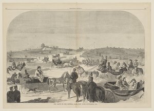 Die Fahrt im Central Park, New York, September von Winslow Homer