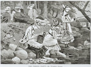 Die Angelgesellschaft von Winslow Homer