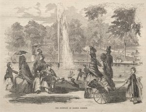 Der Brunnen im Boston Common von Winslow Homer