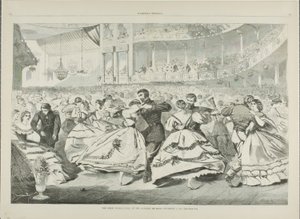 Der große russische Ball an der Musikakademie, 5. November 1863