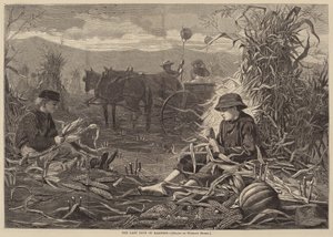 Die letzten Tage der Ernte, veröffentlicht 1873 von Winslow Homer