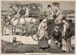 Das Picknick-Ausflug, aus Appletons