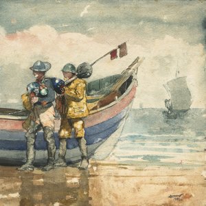 Die Rückkehr, Tynemouth von Winslow Homer