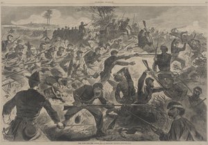 Der Krieg für die Union - Ein Bajonettangriff von Winslow Homer