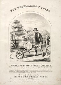 Die Schubkarren-Polka - Notenblatt-Cover von Winslow Homer