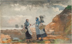 Drei Fischerinnen, Tynemouth