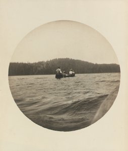 Drei Kanuten, Lake St. John, Provinz Quebec, ca. 1895, ca. 1904 von Winslow Homer