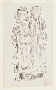 Zwei Mädchen von Winslow Homer