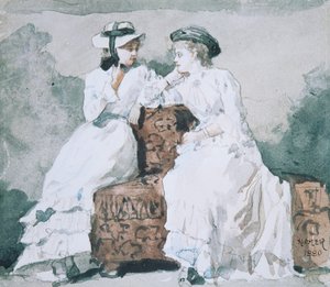 Zwei Damen, 1880