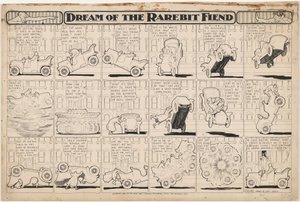 Traum des Rarebit-Fiends: Bockendes Automobil von Winsor McCay