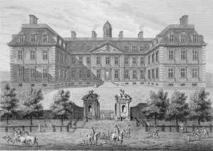 Albemarle House, ehemals Clarendon House, London, veröffentlicht 1809