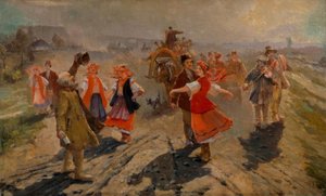 Brautzug in der Nähe von Orel