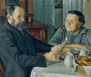 Eltern des Künstlers von Wojciech Stanislaw Weiss
