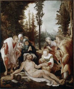 Beweinung Christi von Wolf Huber