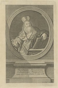 Porträt des Dichters Theofan Prokopovich 1681-1736, ca. 1760