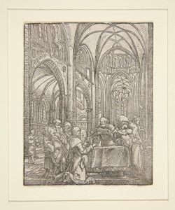 Darstellung im Tempel von Wolfgang Huber