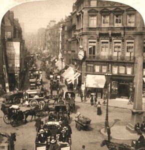 Fleet Street, London, 1896